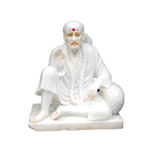 Sculpture Sai Baba Marble Statue