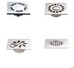 Metal 7*7 10*10 Rain Water Zinc Bathroom Shower Floor Drain/Floor Drain With Lockable