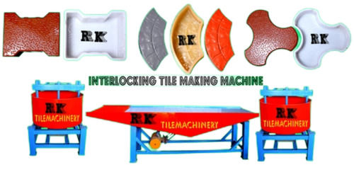 Interlocking Tile Making Machine