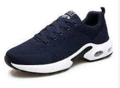 Breathable Blue Color Mens Sports Shoes