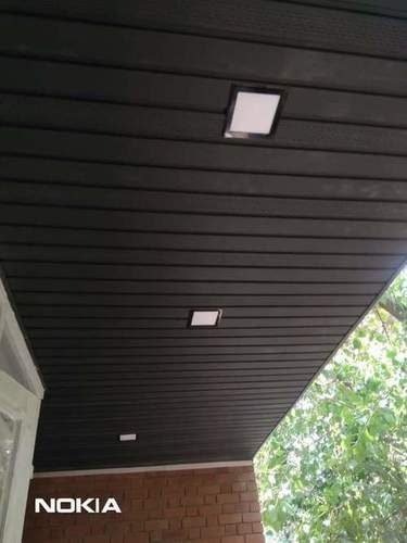 Plain Black Colored Pvc Panel 