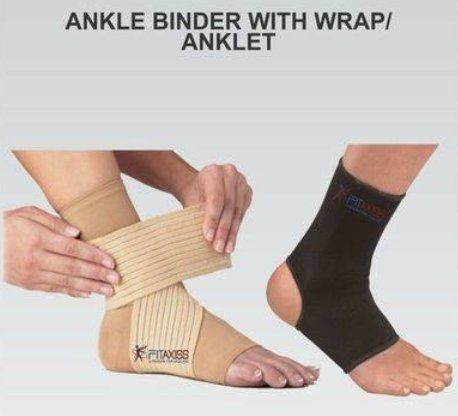 Anklet and Ankle Binder with Strap