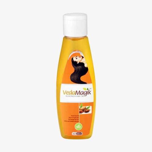 Yellow Vedamagik Almond Hair Oil