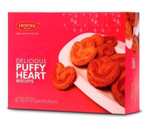 Delicious Puffy Heart Shape Biscuit