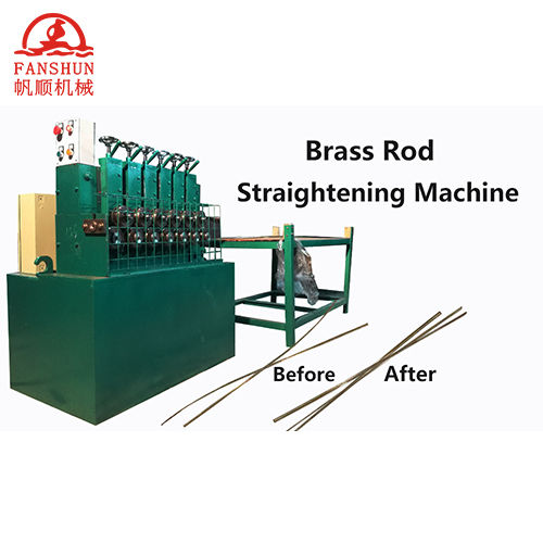 12 Roller Brass Rod Copper Tube Straightening Machine