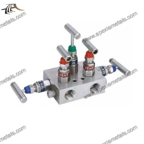 Stainless Steel 5 Way Manifold Application: Oil / Water And Acid Loc