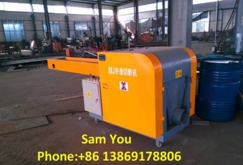 रीसाइक्लिंग ब्लेड के लिए यार्न वेस्ट एंड फैब्रिक वेस्ट कटिंग मशीनA आकार: 500