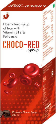 Choco- Red Syrup - 200Ml In Chocolate Flavour Health Supplements