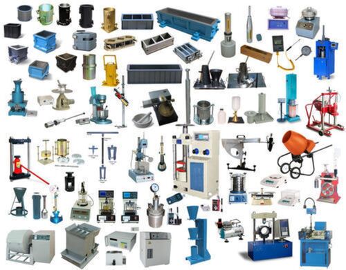 Civil Engineering Lab Testing Equipment - Equipment Materials: Steel