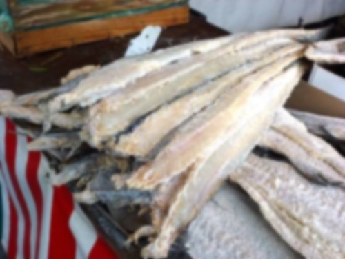 Stockfish of Ling in 45 kg bales.