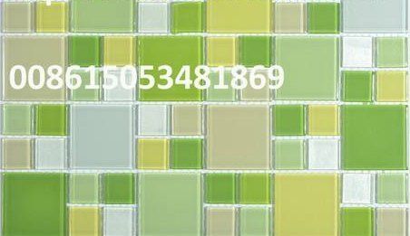 Purple Demax Crystal Glass Mosaic Wall Tile