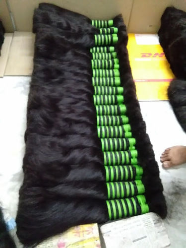 Black Non Remy Human Hair