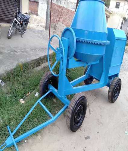 Semi Automatic Cement Concrete Mixer