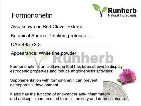 Formononetin (Red Clover Extract) By Runherb Inc