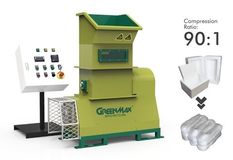 Styrofoam Recycling Machine (GREENMAX Mars C50 )