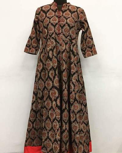 Designer Long Printed Kurti