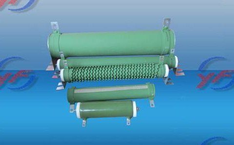 Green Yingfa 1000W Wire Wound Power Fixed Resistors For Braking Or Loading