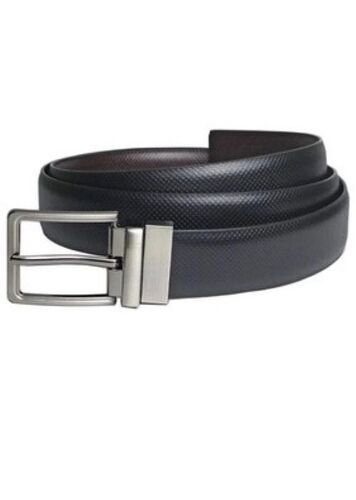 Heavy Duty Bickle Mens Leather Black Belt