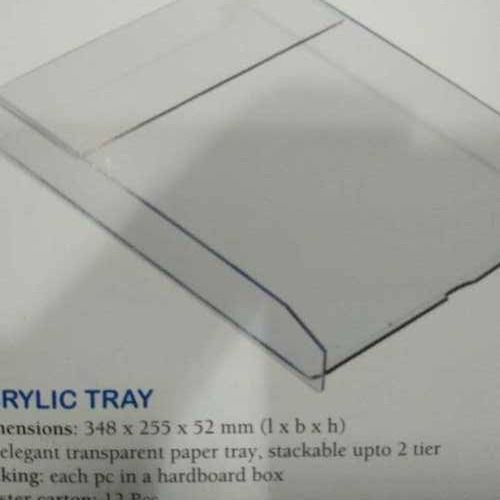 Clear Acrylic Serving Trays 