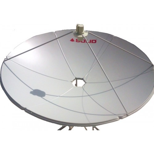 Corrosion Proof Sheet Metal Painted Surface 4 Feet Satellite Dish Antenna