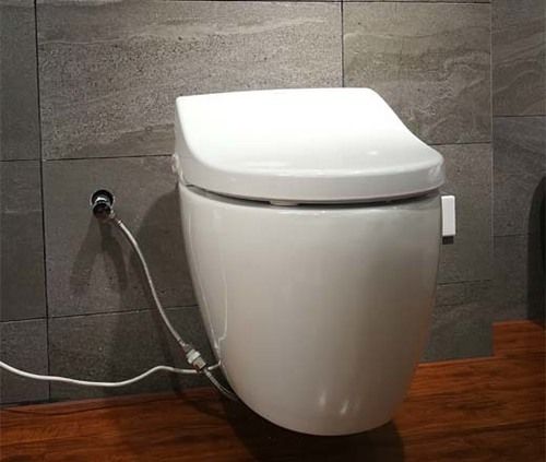 Stainless Steel Vh555 Wall Hung Suspended Intelligent Smart Toilet 