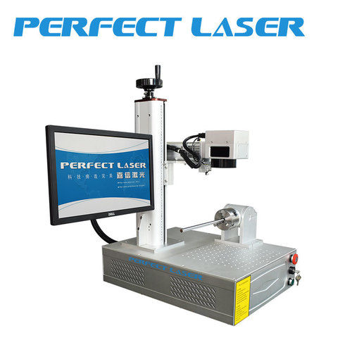 Blue Fiber Laser Marker Pedb-400B For Metal Marking