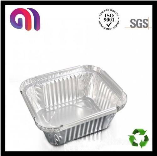 Silver Eco-Friendly Aluminum Foil Container