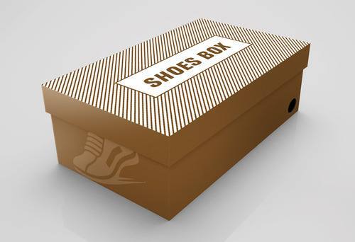 Corrugated Shoe Packaging Boxes