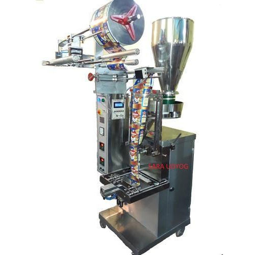 Pouch Packaging Machine - Metal Construction, 36 x 36 x 96 Inch Size | Air-Proof Stand Up Pouch Sealing Solutions in Silver