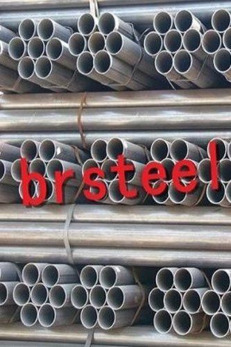 Erw Carbon Steel Welded Pipes For Construction Structural Fluid Trasportation Gas Oil Section Shape: Round