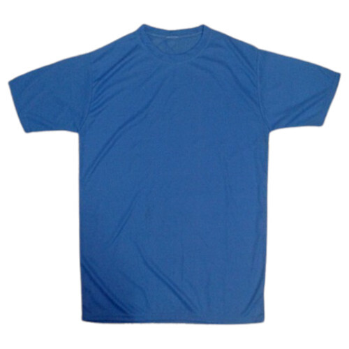 Customized Half Sleeve T Shirts - Polyester Fabric, Sizes XS-XXL, O-Neck, Plain Pattern, Unisex, Available in Various Colors | Shrink Resistant, Short Sleeve Style