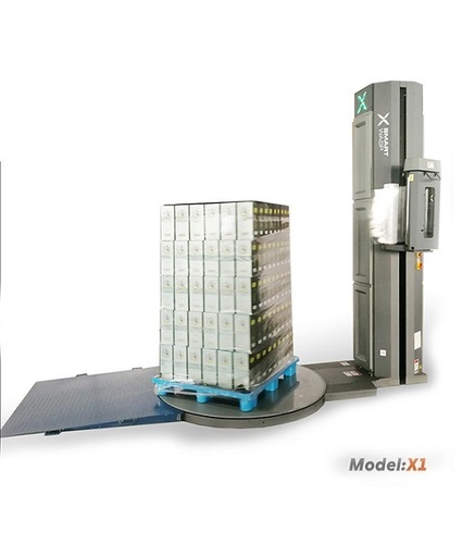 Automatic Top Pressure Pallet Wrapper