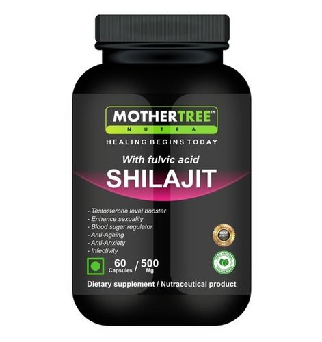 Shilajit Capsules With Fulvic Acid Efficacy: Promote Healthy & Growth