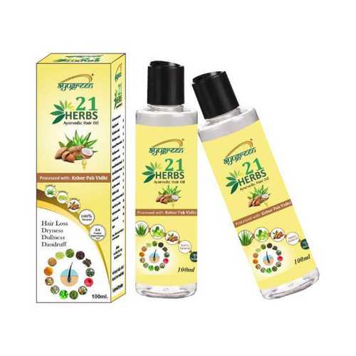 21 Herbs Ayurvedic Hair Oil