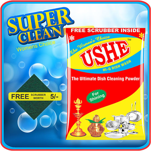 Ushe Hi Q Cleaning Powder(With Scrubber Free) Usage: Kitchen