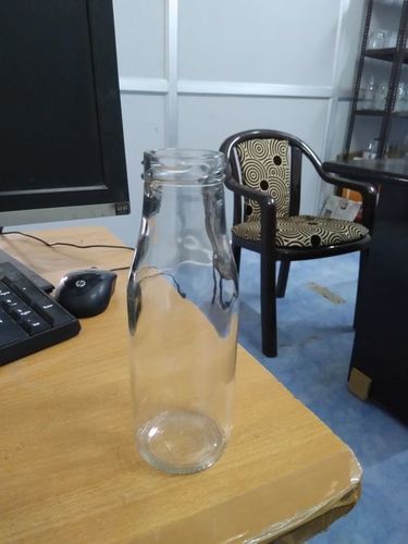 High Strength Milk Glass Bottle