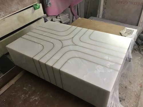 Handmade Oynx Marble Dining Center Table