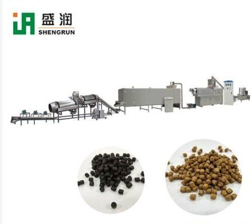 Automatic Floating Fish Food Feed Pellet Extruder Machine Capacity: 1000Kg/H Kilogram(Kg)