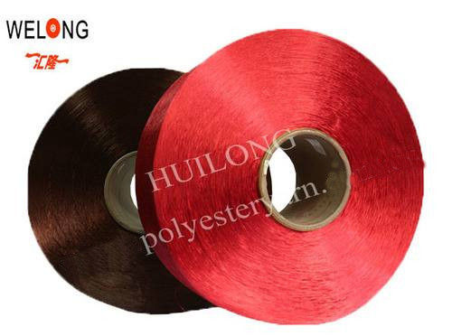 200D Dope Dyed Bright FDY Polyester Filament Yarns