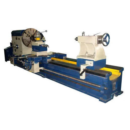 Blue Industrial Medium Duty Lathe Machine