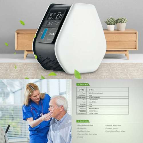 Plastic Portable Household Oxygen Concentrator