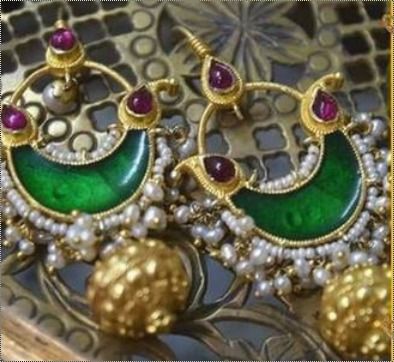 Antique Round Ear Rings