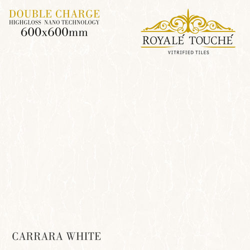 Carrara White Vitrified Tile