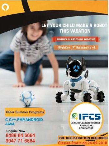 Summer Classes On Robotics