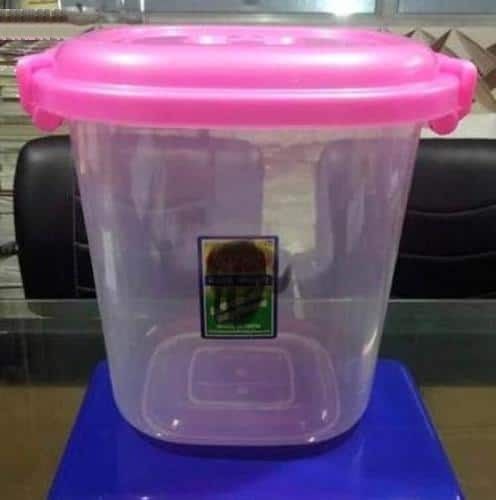 Wide Mouth Plastic Container