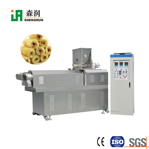 Fully Automatic Finger Pillow Shape Core Filling Snack Food Making Machine