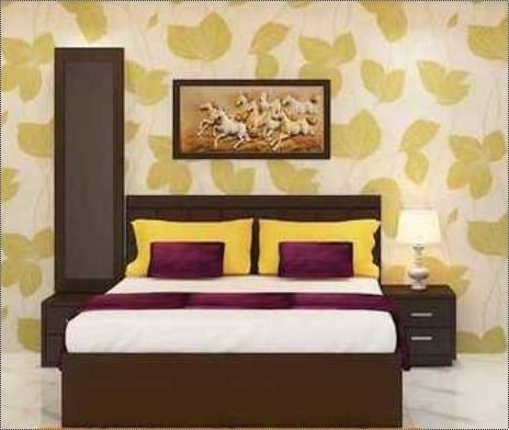 Designer Wooden Double Bed