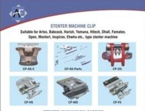 Customize Type Stenter Clip