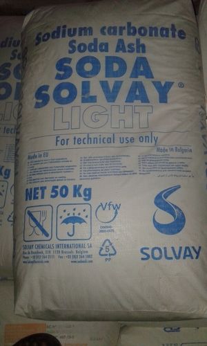 Solvay Soda ash light, 50kg, Powder at Rs 54/kg in Chennai