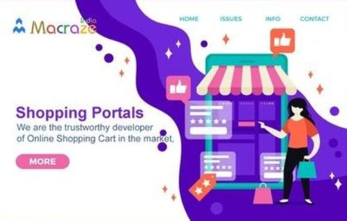 Shopping Portal Development Service Application: Coating